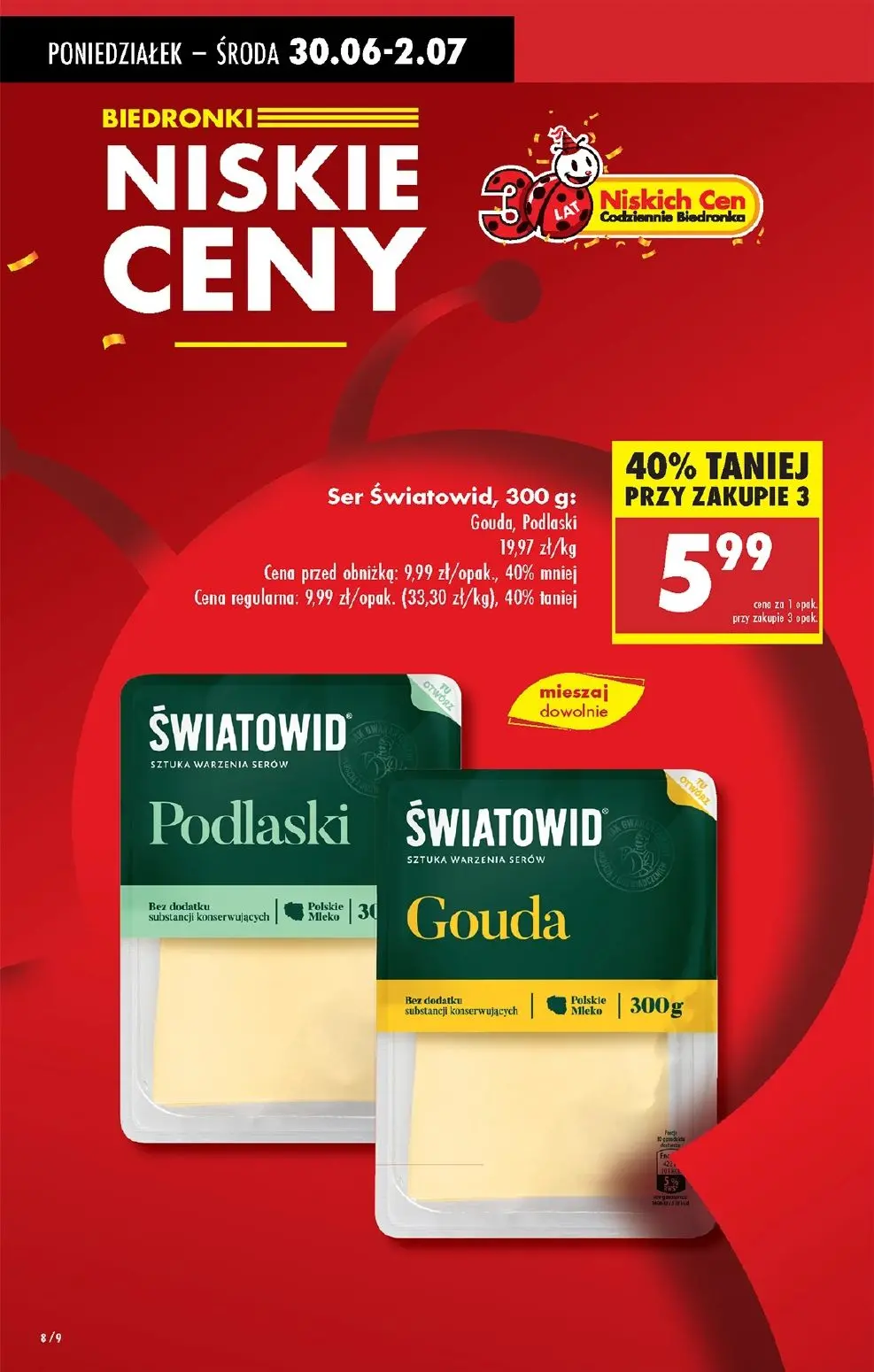 gazetka promocyjna Biedronka Od poniedziałku. Lada tradycyjna - Strona 10