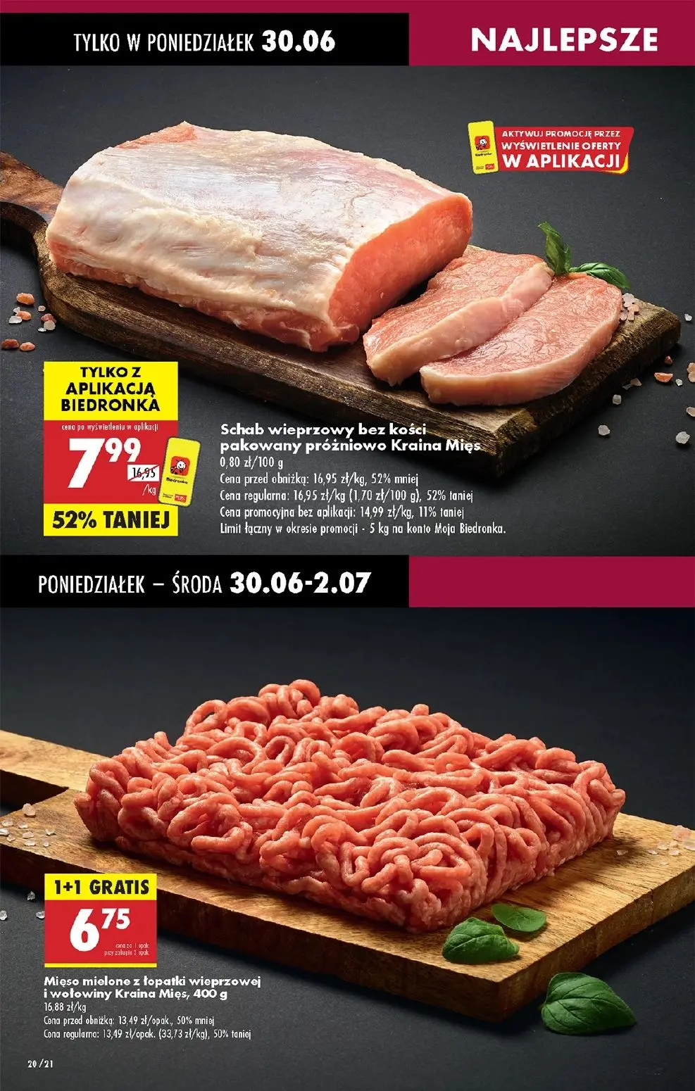 gazetka promocyjna Biedronka Od poniedziałku. Lada tradycyjna - Strona 28