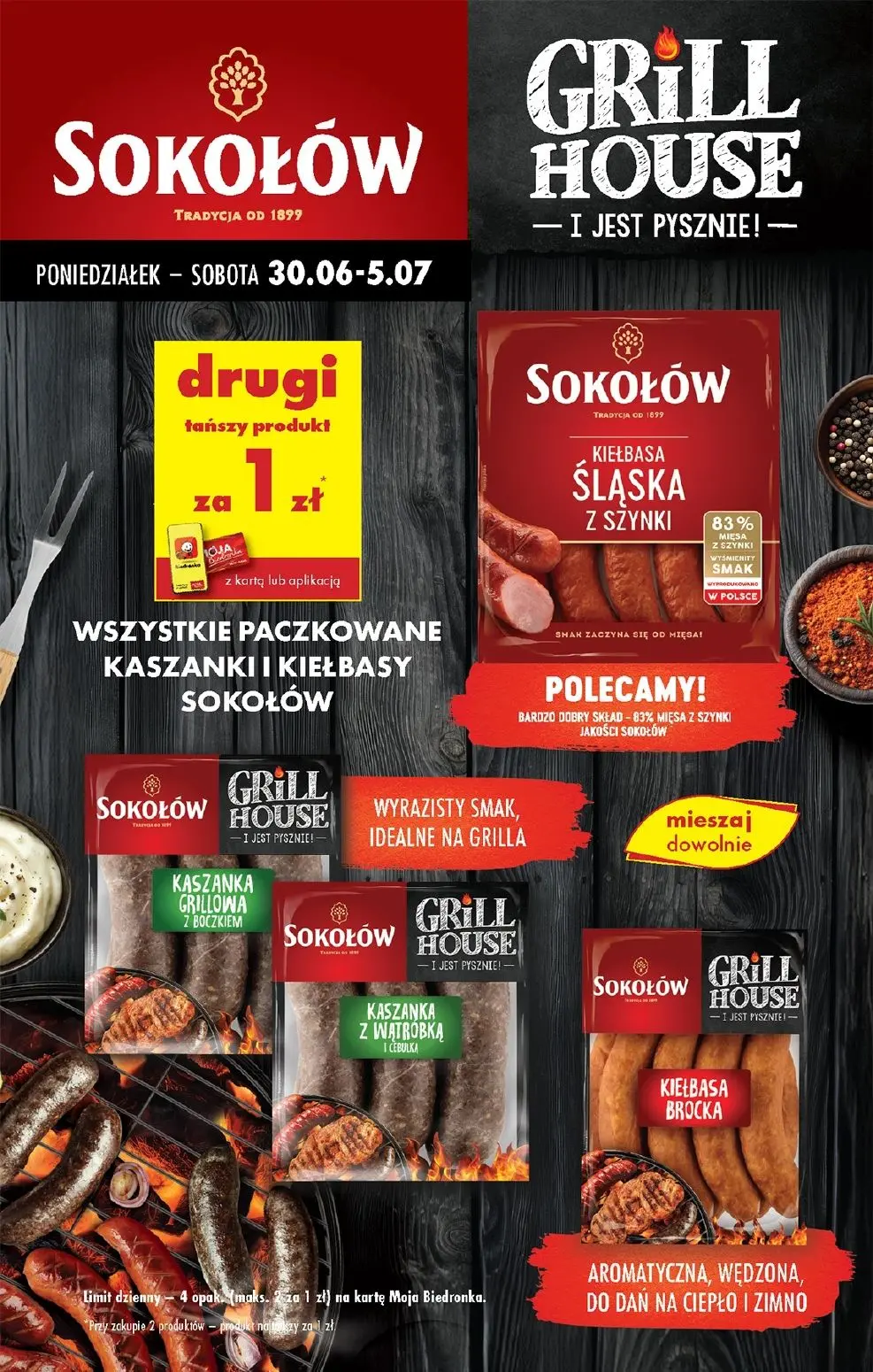 gazetka promocyjna Biedronka Od poniedziałku. Lada tradycyjna - Strona 34