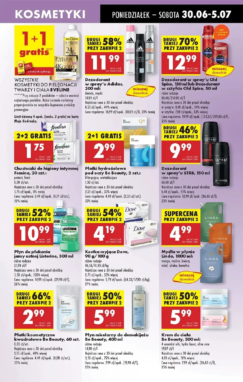 gazetka promocyjna Biedronka Od poniedziałku. Lada tradycyjna - Strona 63