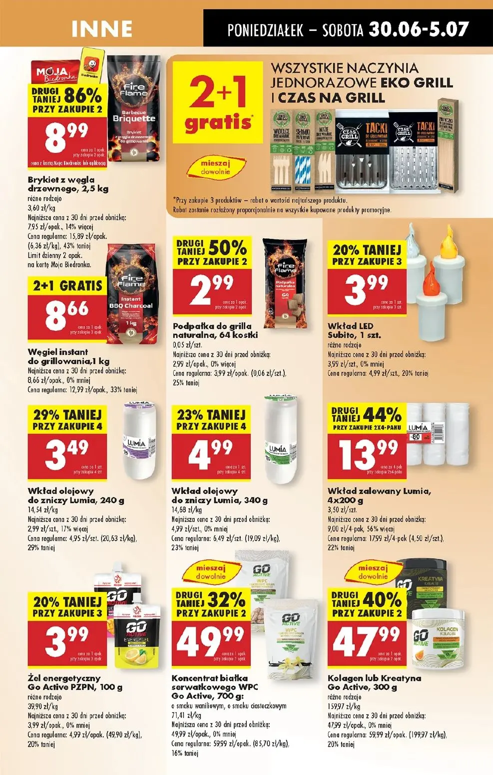 gazetka promocyjna Biedronka Od poniedziałku. Lada tradycyjna - Strona 71