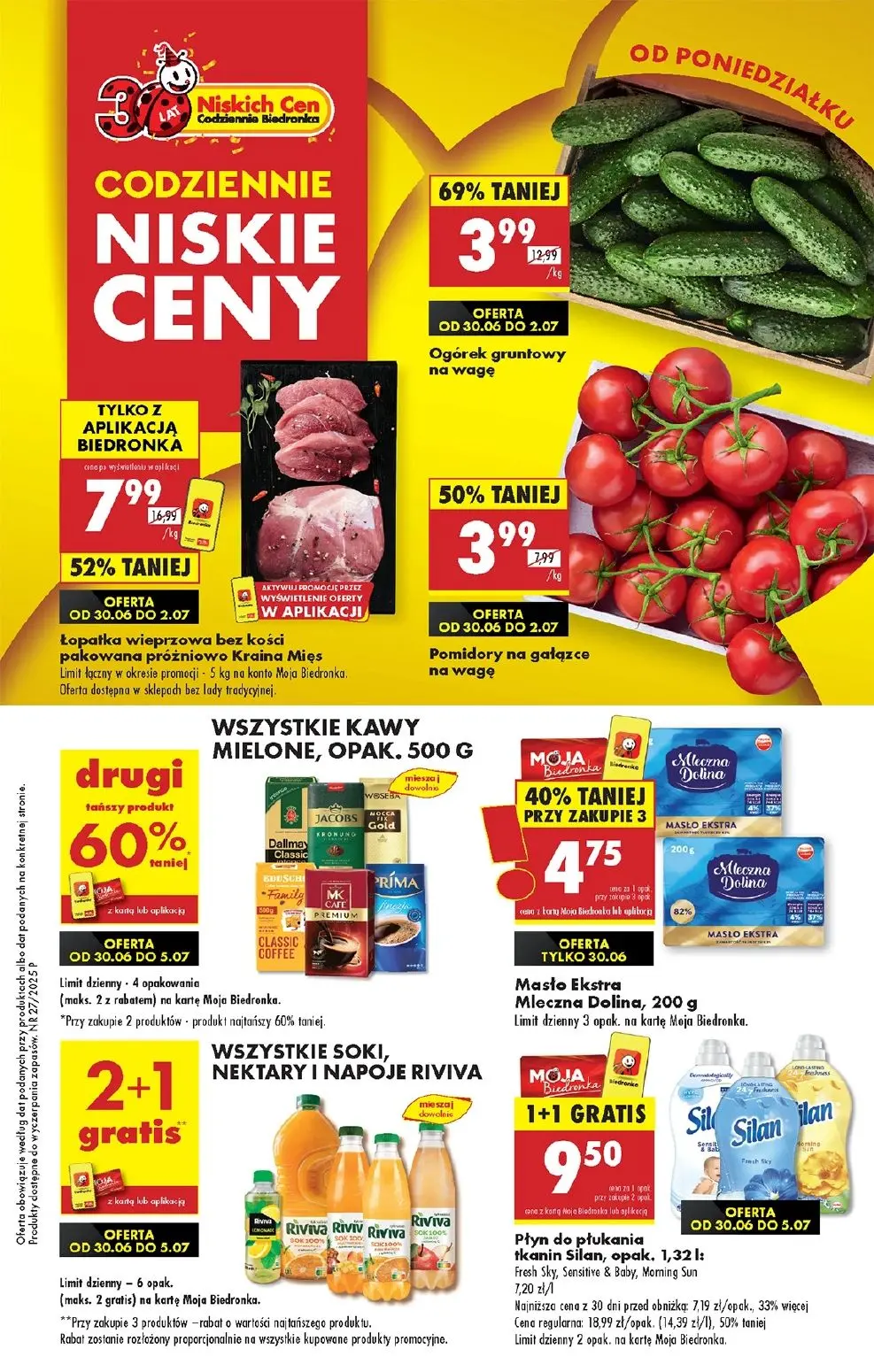 gazetka promocyjna Biedronka Od poniedziałku - Strona 1