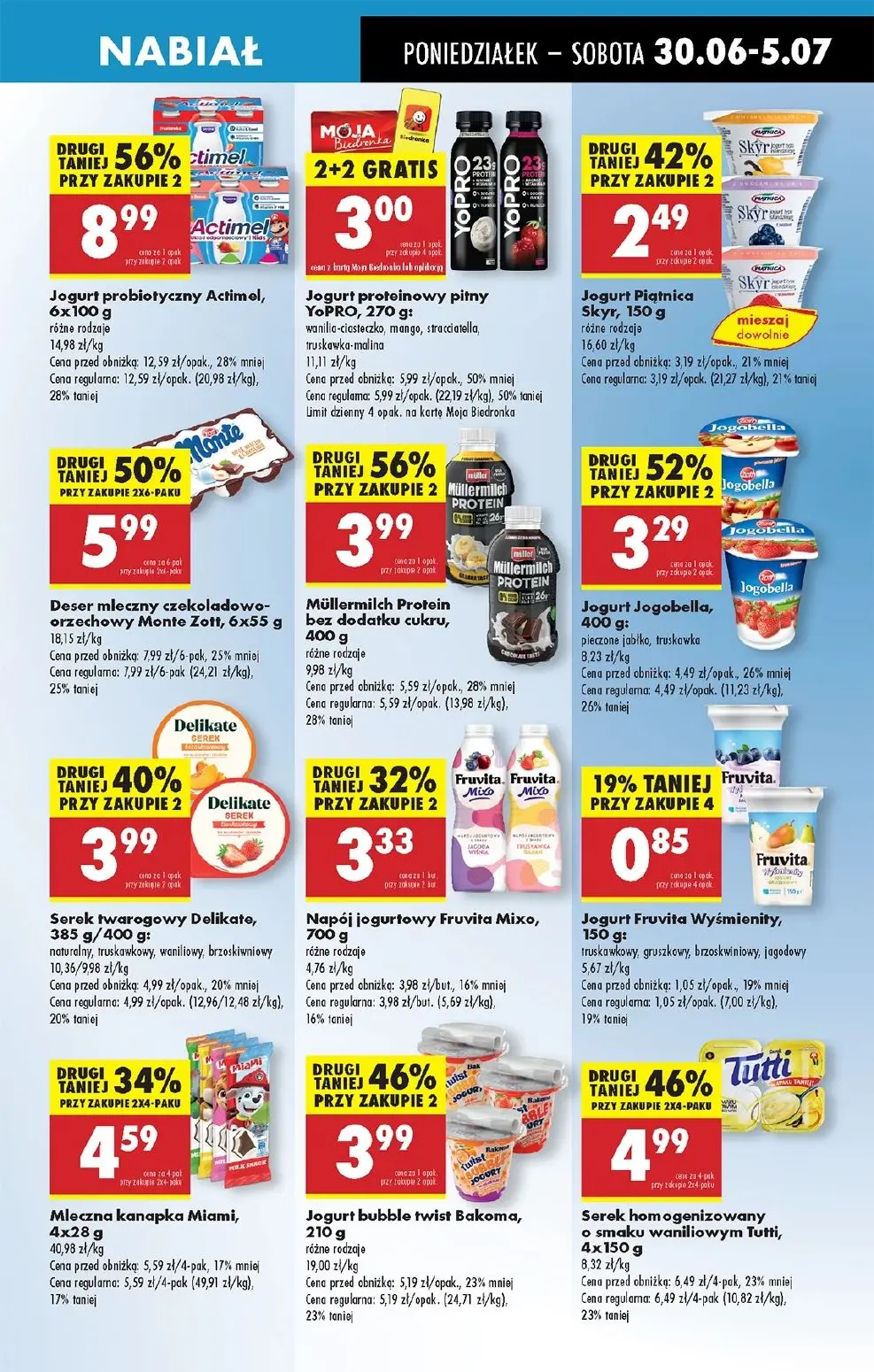 gazetka promocyjna Biedronka Od poniedziałku - Strona 43