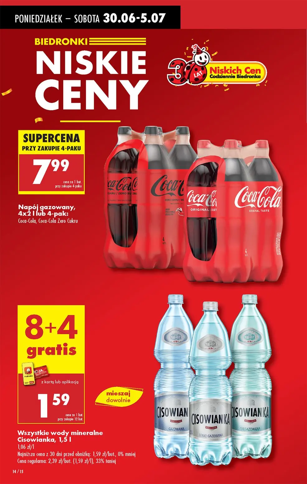gazetka promocyjna Biedronka Od poniedziałku - lada tradycyjna - Strona 14