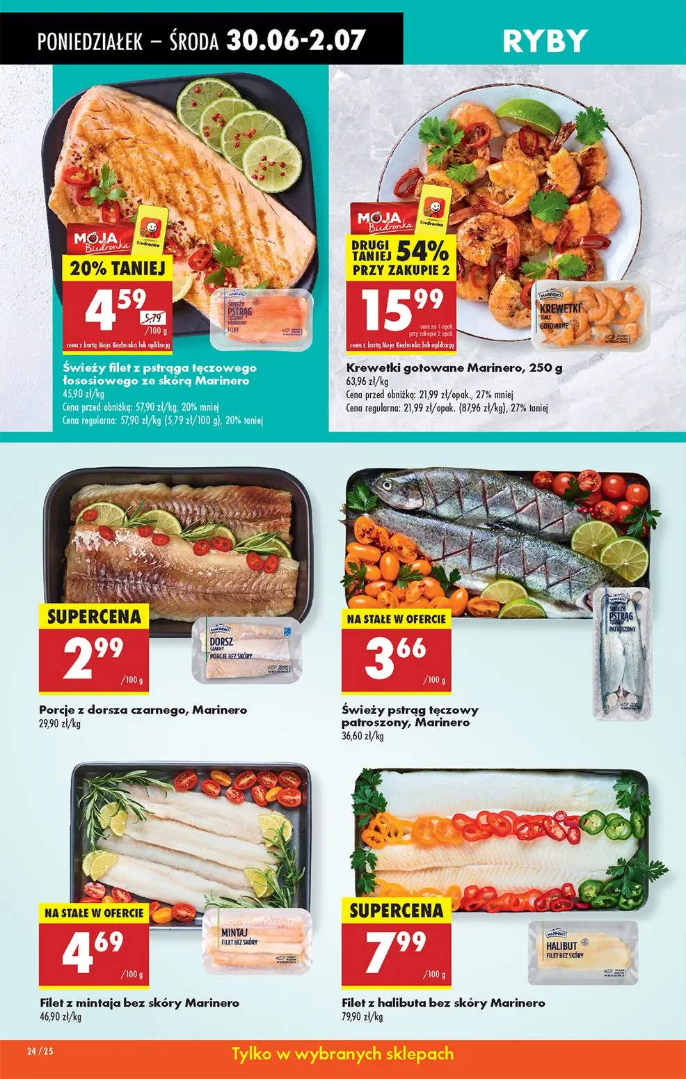 gazetka promocyjna Biedronka Od poniedziałku - lada tradycyjna - Strona 24