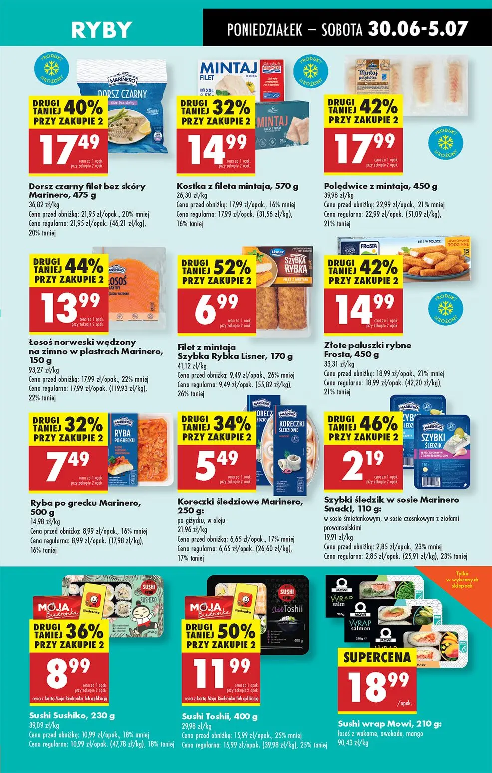 gazetka promocyjna Biedronka Od poniedziałku - lada tradycyjna - Strona 25