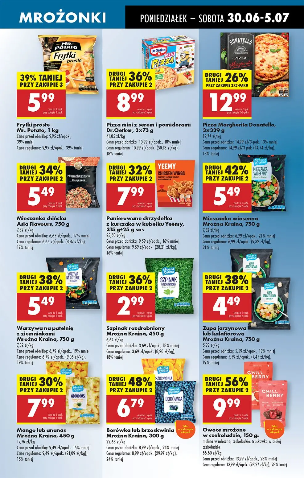 gazetka promocyjna Biedronka Od poniedziałku - lada tradycyjna - Strona 33