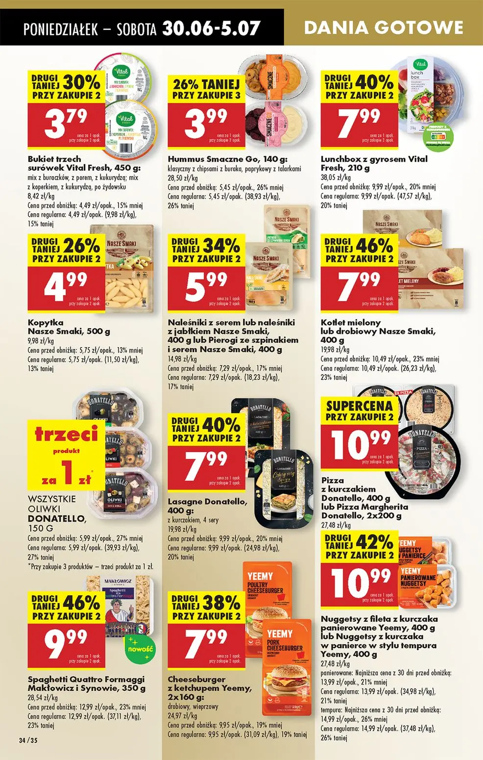 gazetka promocyjna Biedronka Od poniedziałku - lada tradycyjna - Strona 34