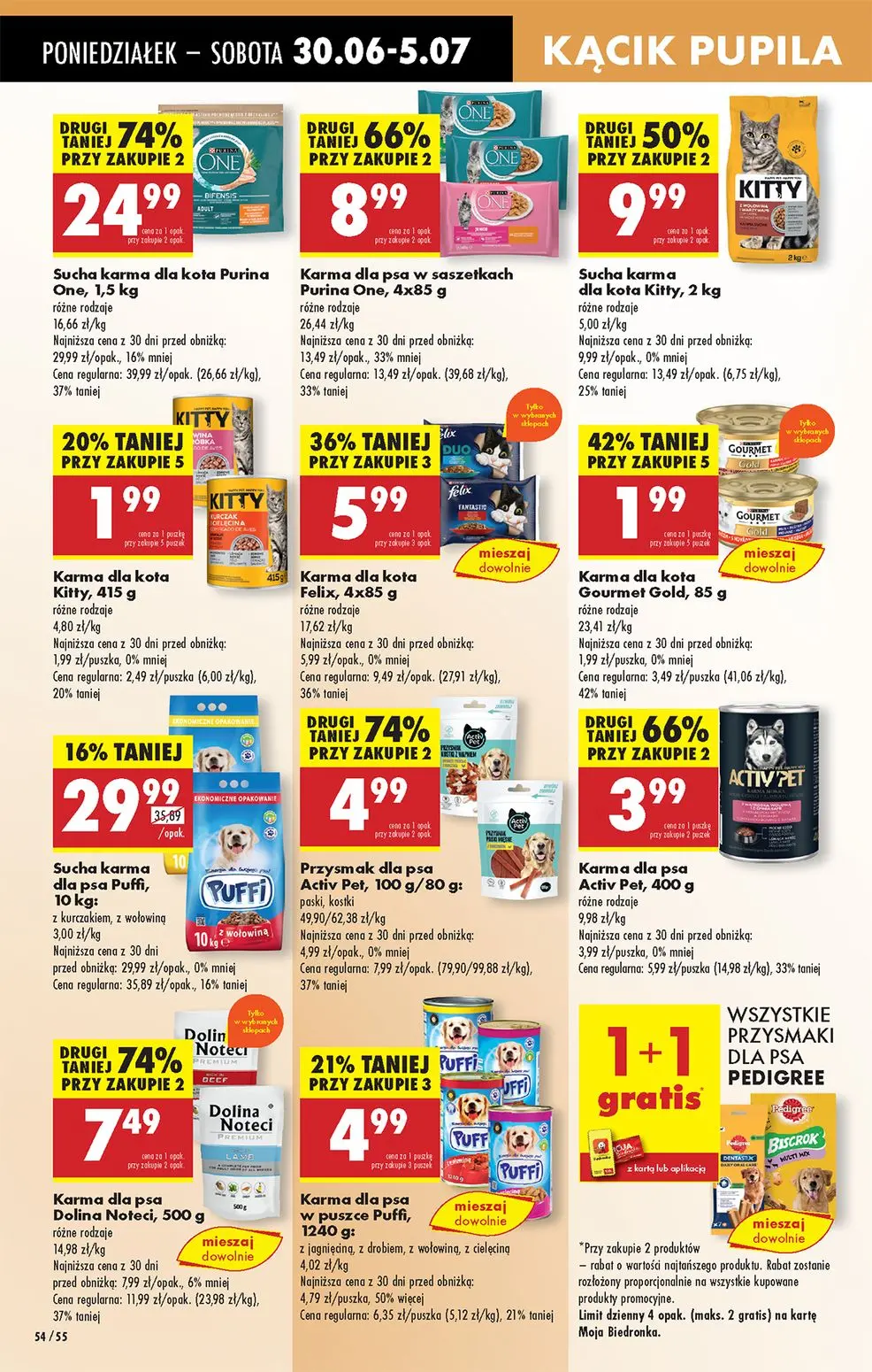 gazetka promocyjna Biedronka Od poniedziałku - lada tradycyjna - Strona 54