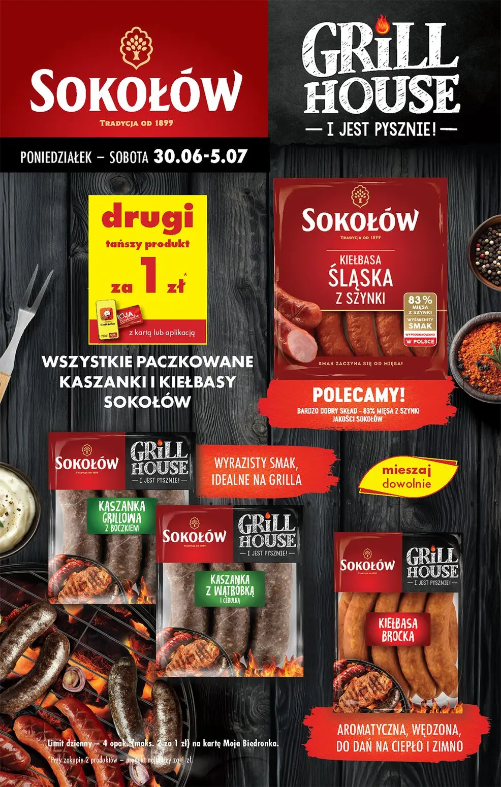 gazetka promocyjna Biedronka Od poniedziałku - lada tradycyjna - Strona 67