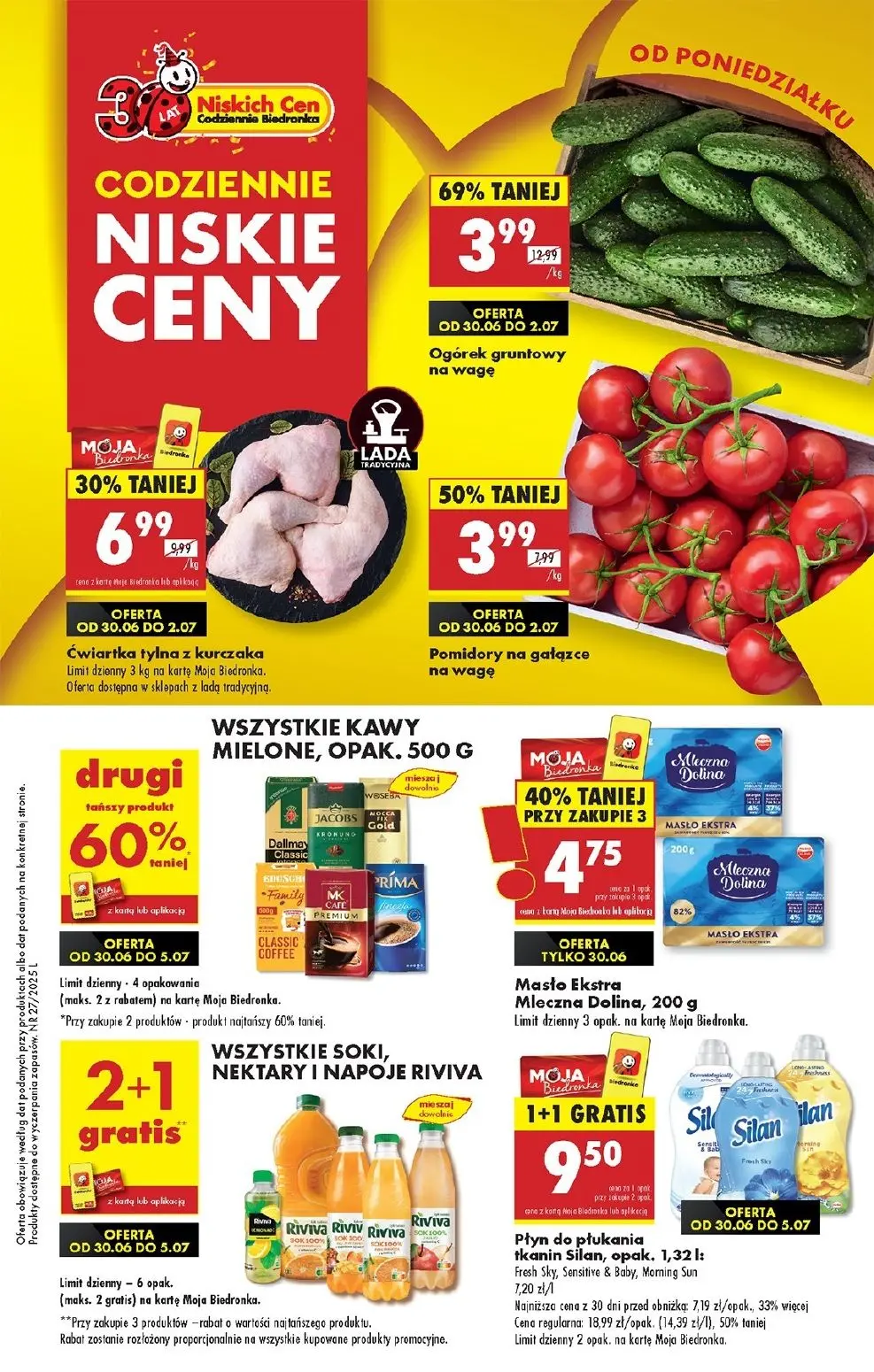 gazetka promocyjna Biedronka Od poniedziałku. Lada tradycyjna - Strona 1