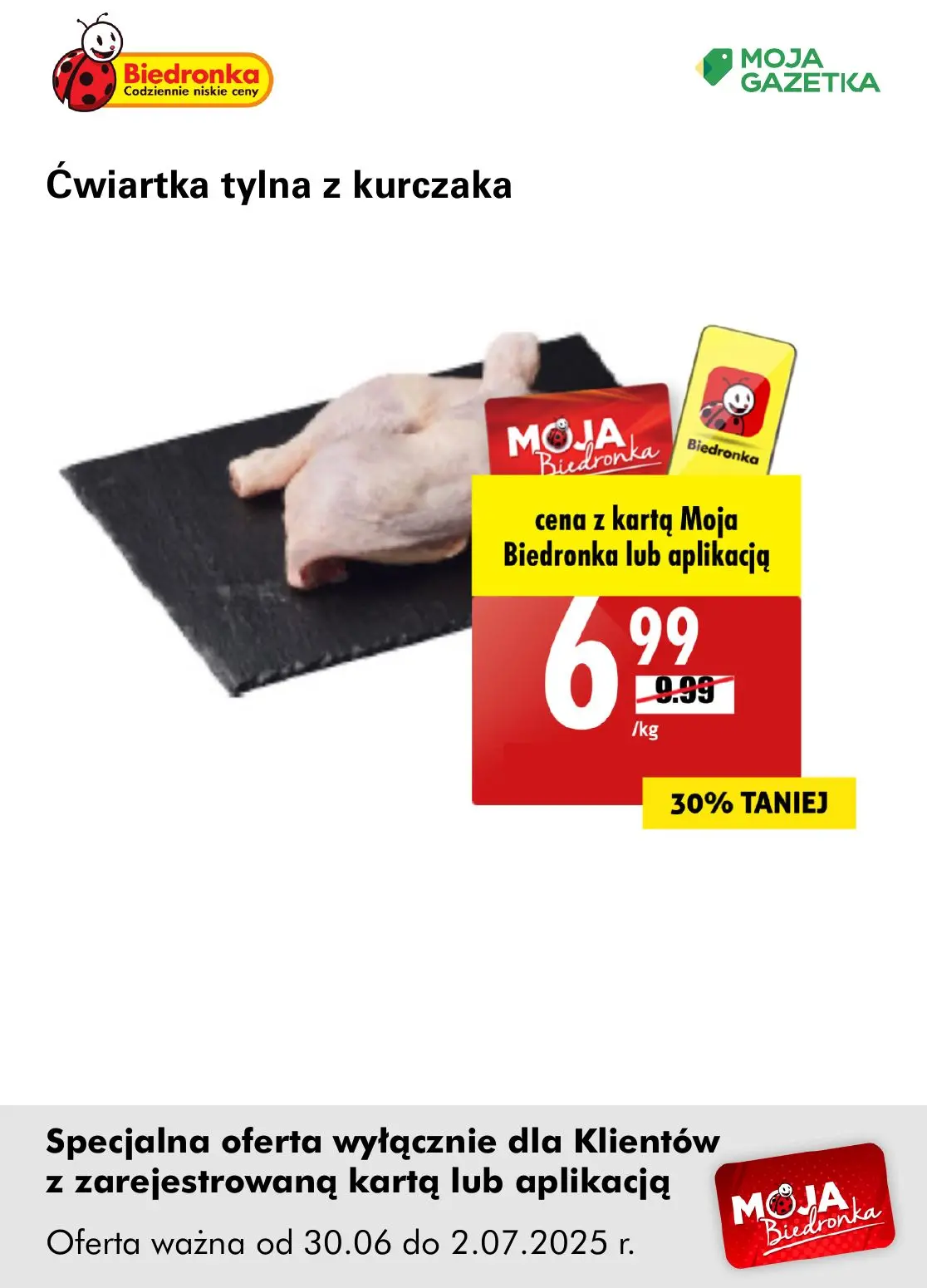 gazetka promocyjna Biedronka Oferta z kartą Moja Biedronka - Strona 2
