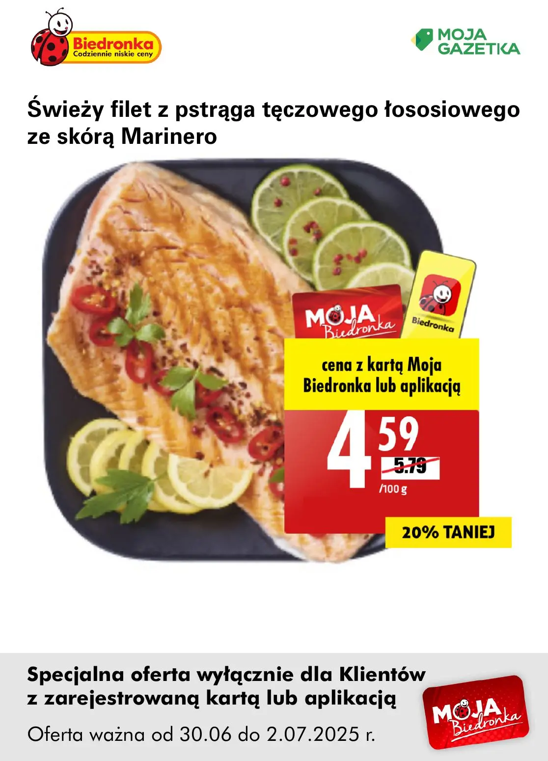 gazetka promocyjna Biedronka Oferta z kartą Moja Biedronka - Strona 3