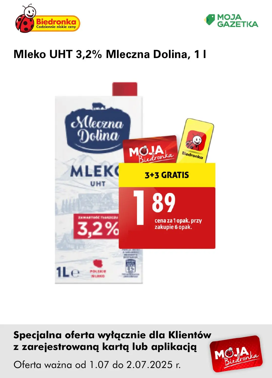 gazetka promocyjna Biedronka Oferta z kartą Moja Biedronka - Strona 5