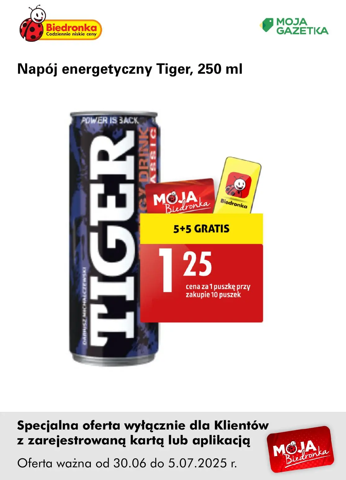 gazetka promocyjna Biedronka Oferta z kartą Moja Biedronka - Strona 11
