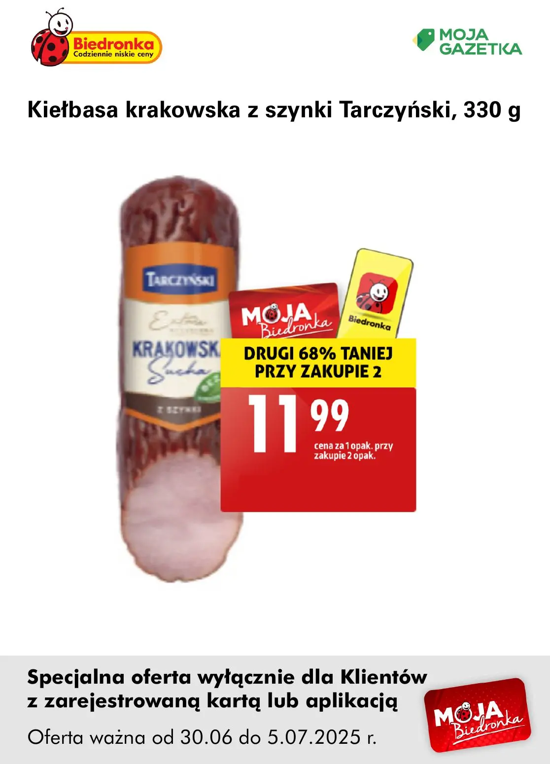 gazetka promocyjna Biedronka Oferta z kartą Moja Biedronka - Strona 15