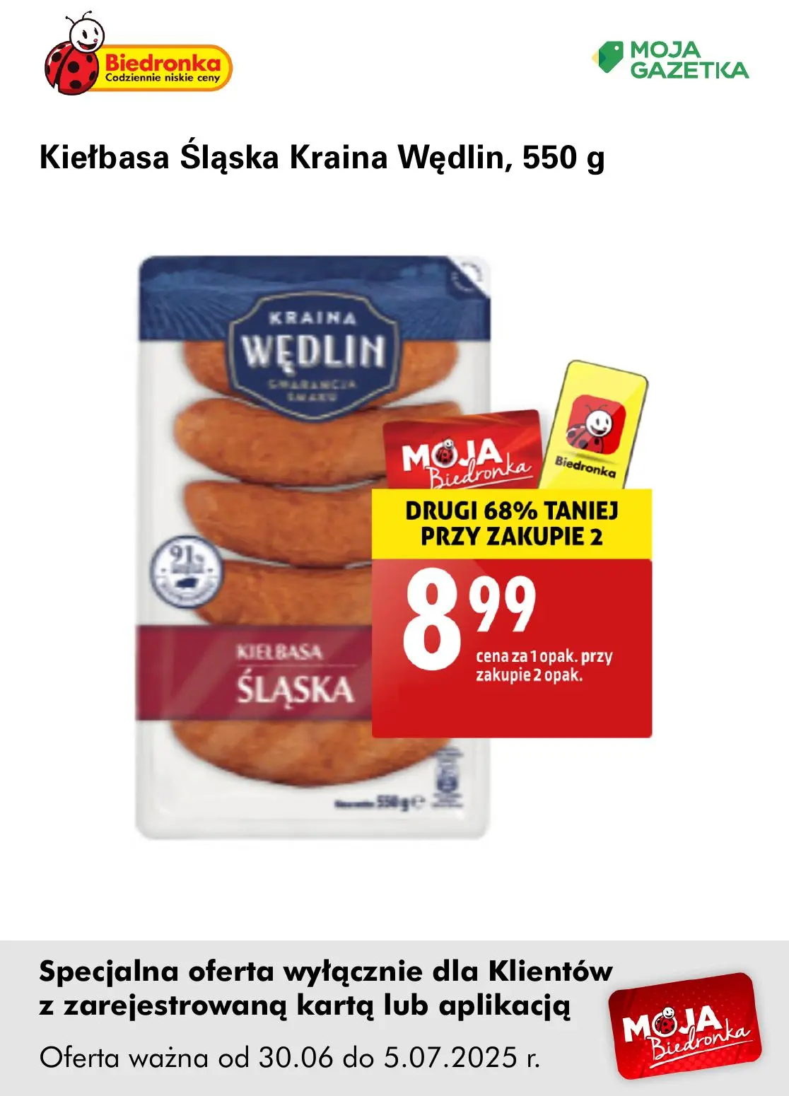 gazetka promocyjna Biedronka Oferta z kartą Moja Biedronka - Strona 20