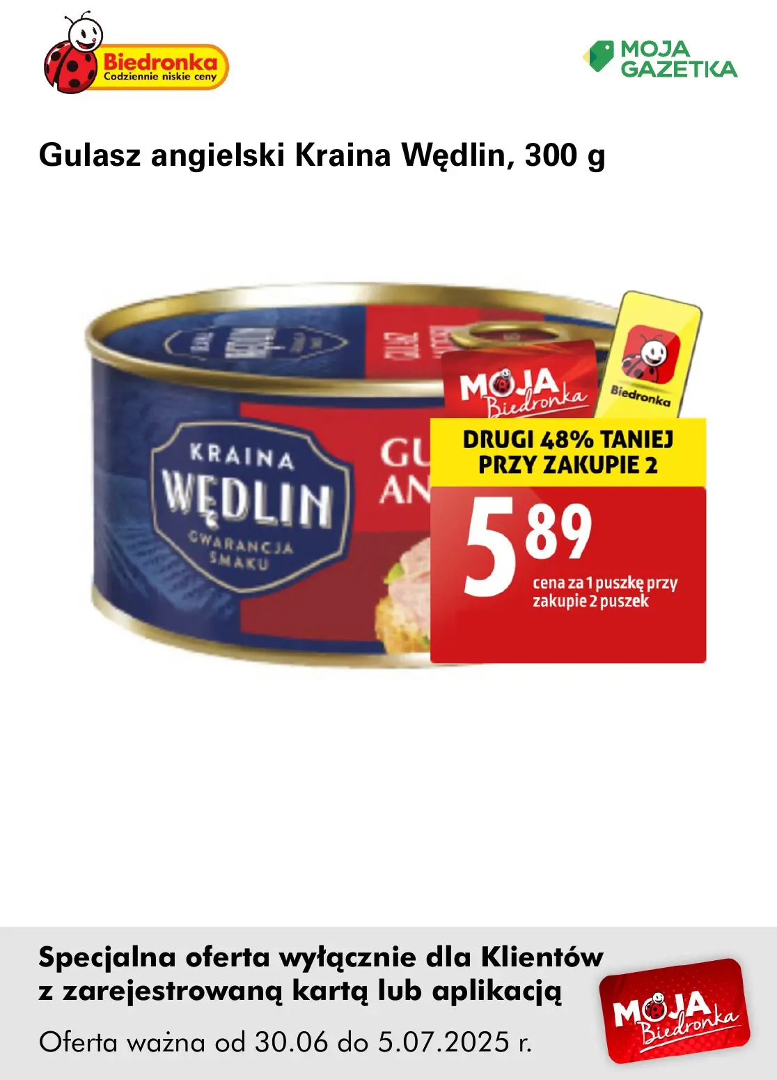 gazetka promocyjna Biedronka Oferta z kartą Moja Biedronka - Strona 21