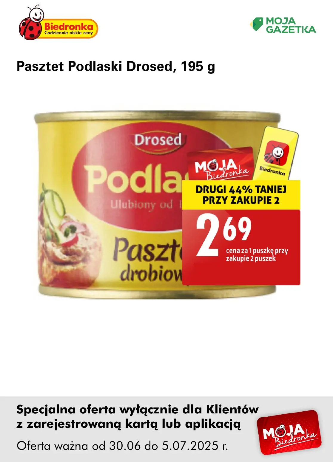 gazetka promocyjna Biedronka Oferta z kartą Moja Biedronka - Strona 22
