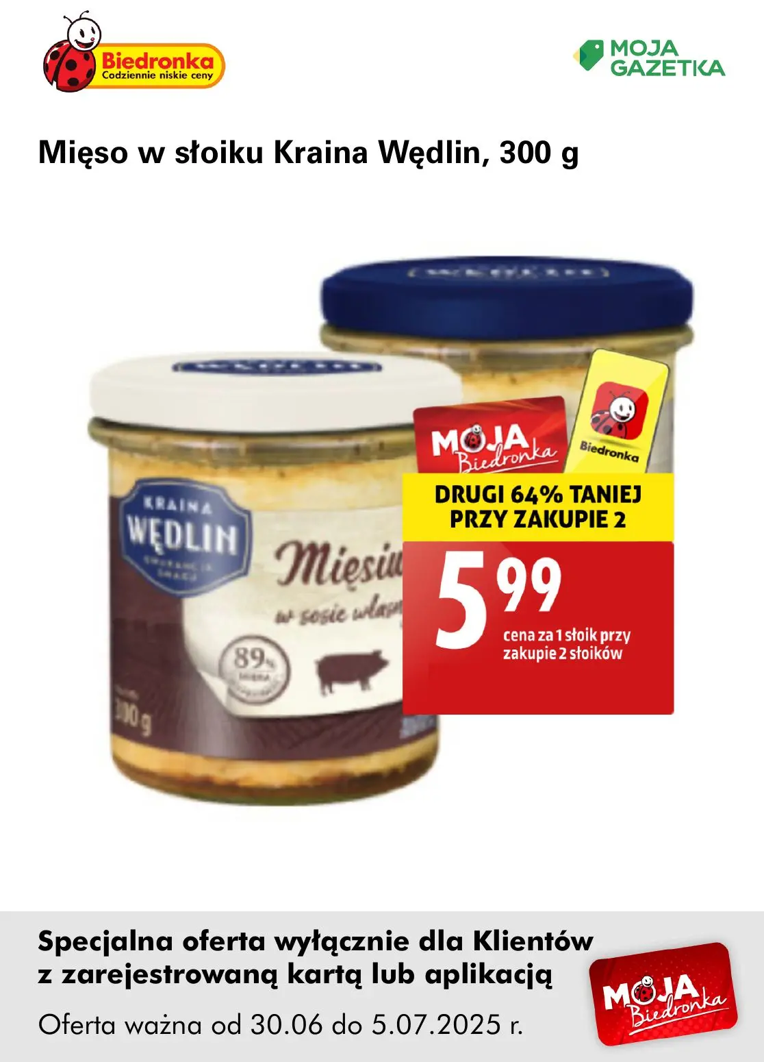 gazetka promocyjna Biedronka Oferta z kartą Moja Biedronka - Strona 30