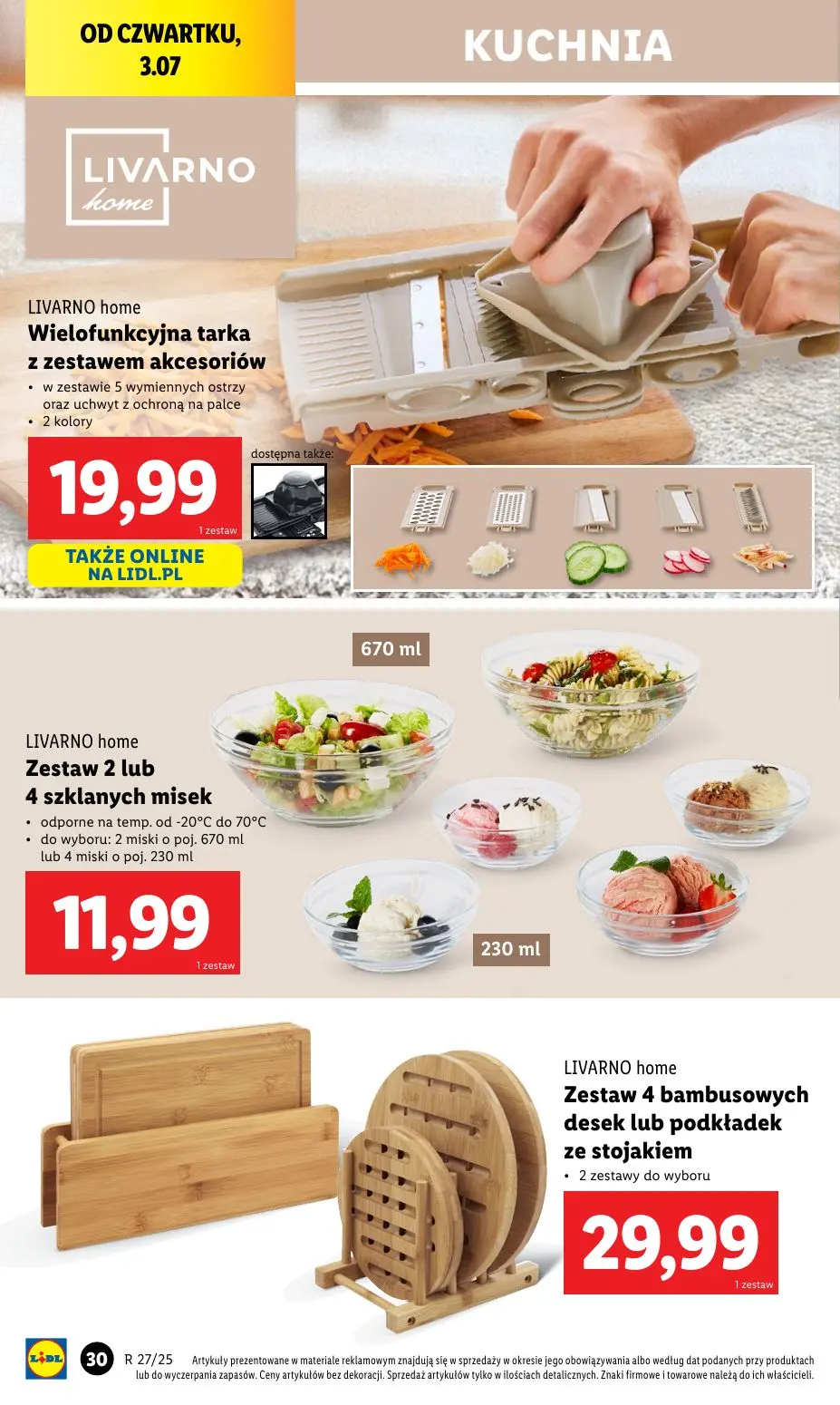 gazetka promocyjna LIDL Katalog okazji - Strona 30