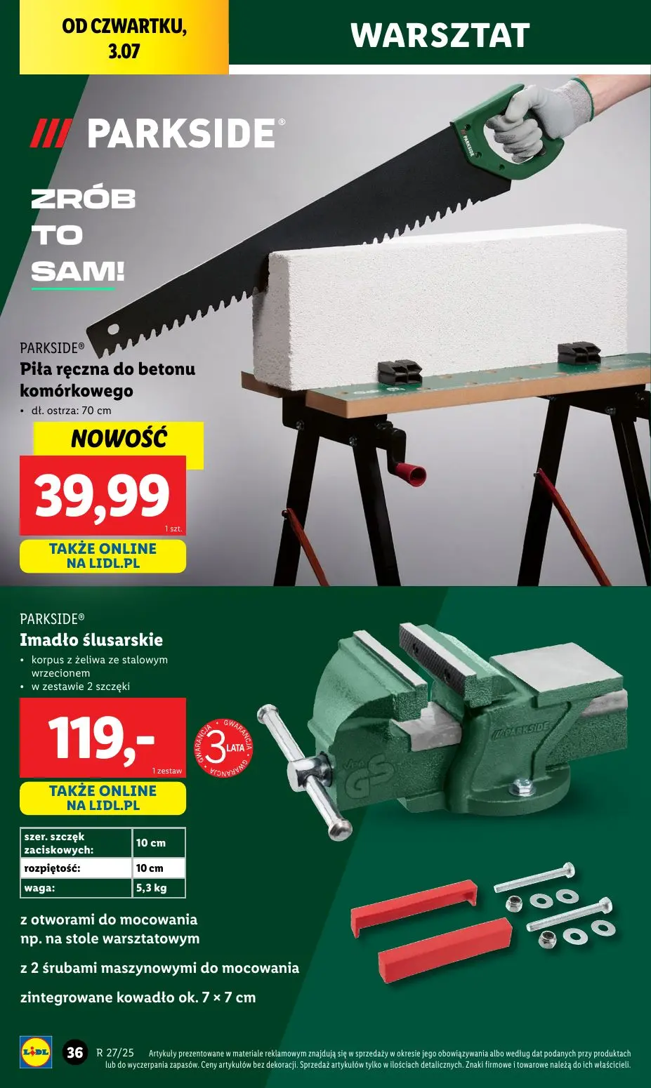 gazetka promocyjna LIDL Katalog okazji - Strona 38