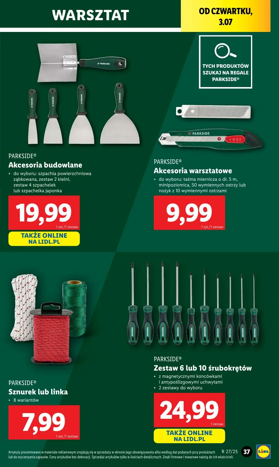 gazetka promocyjna LIDL Katalog okazji - Strona 39