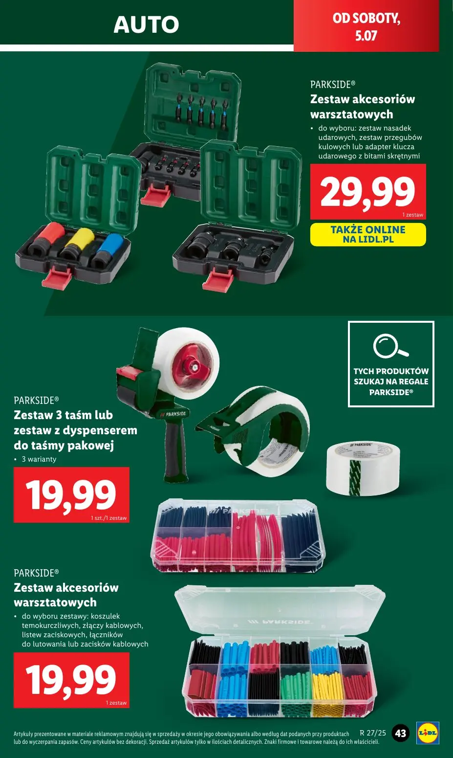 gazetka promocyjna LIDL Katalog okazji - Strona 45