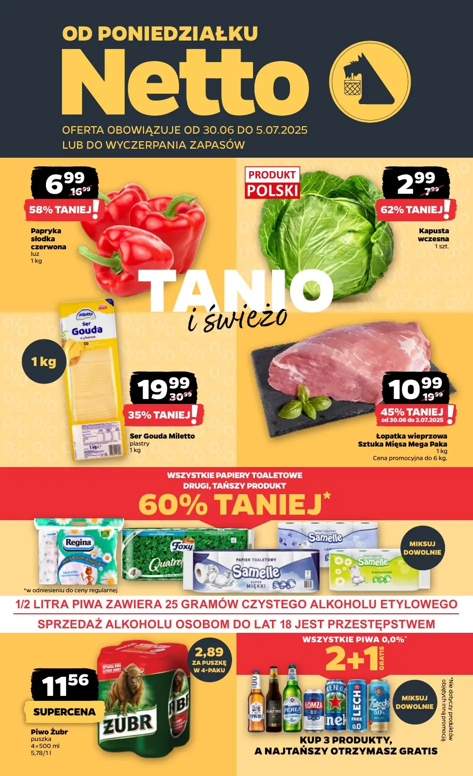 gazetka promocyjna NETTO Od poniedziałku - Strona 1