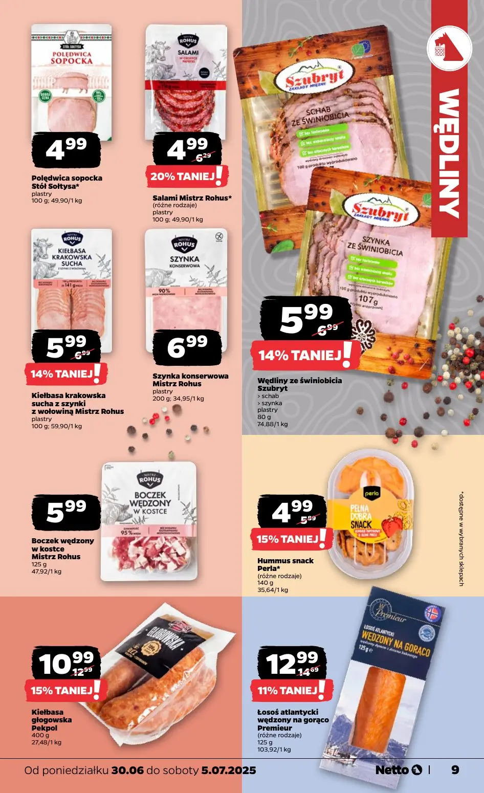 gazetka promocyjna NETTO Od poniedziałku - Strona 9