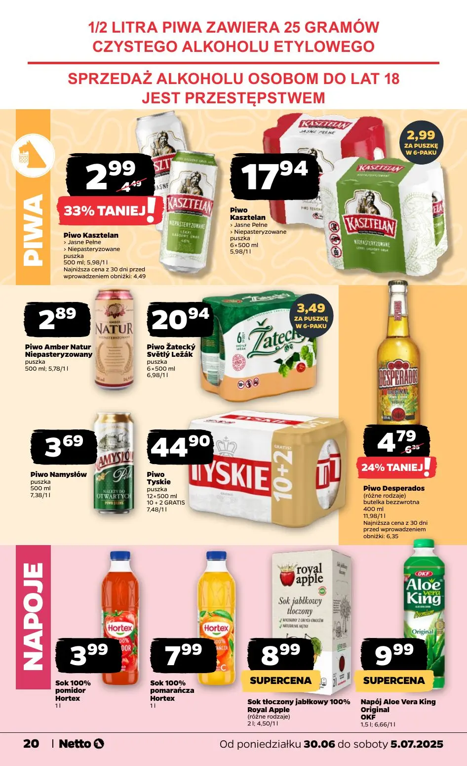gazetka promocyjna NETTO Od poniedziałku - Strona 20