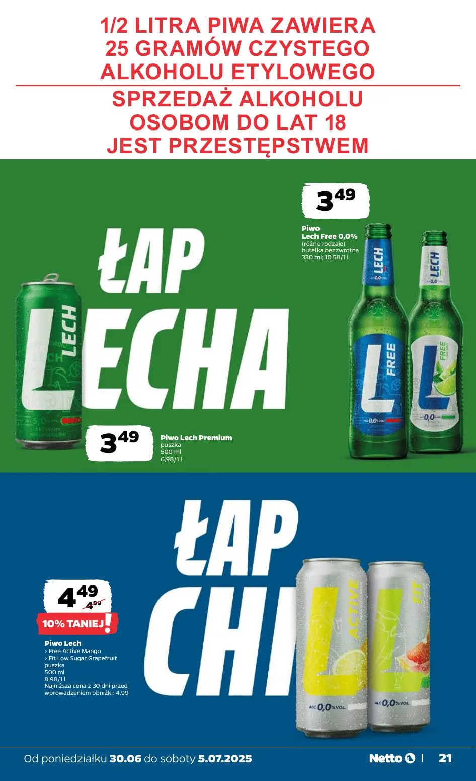 gazetka promocyjna NETTO Od poniedziałku - Strona 21