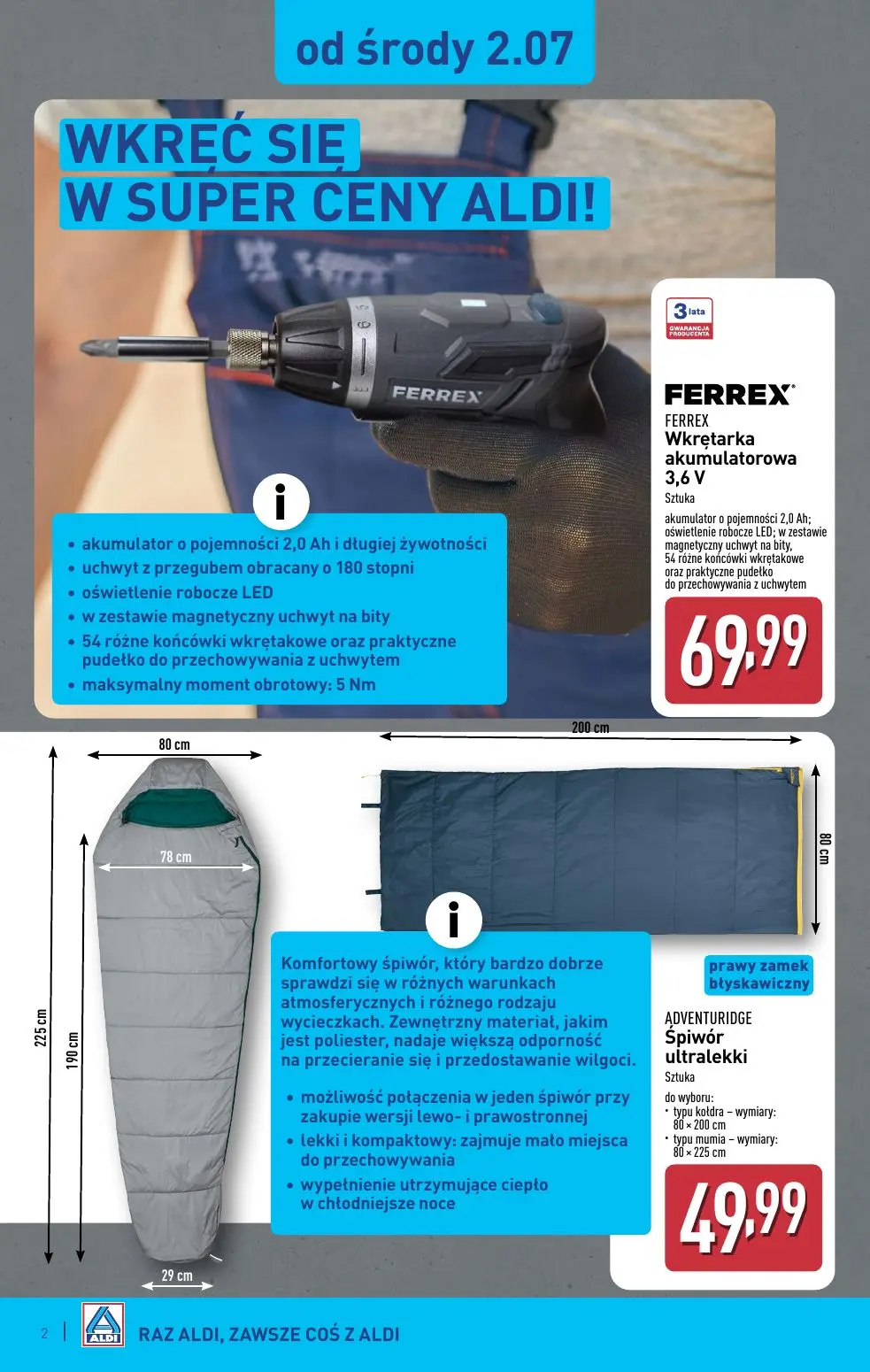 gazetka promocyjna ALDI Smerfastyczne produkty w super cenach - Strona 2