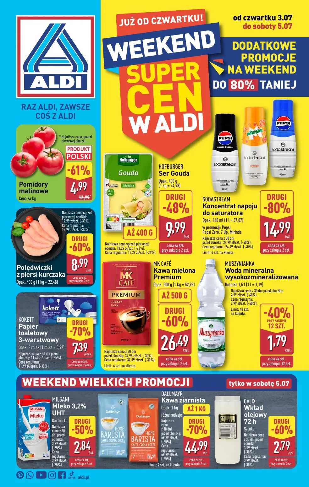 gazetka promocyjna ALDI Oferta na WEEKEND - Strona 1