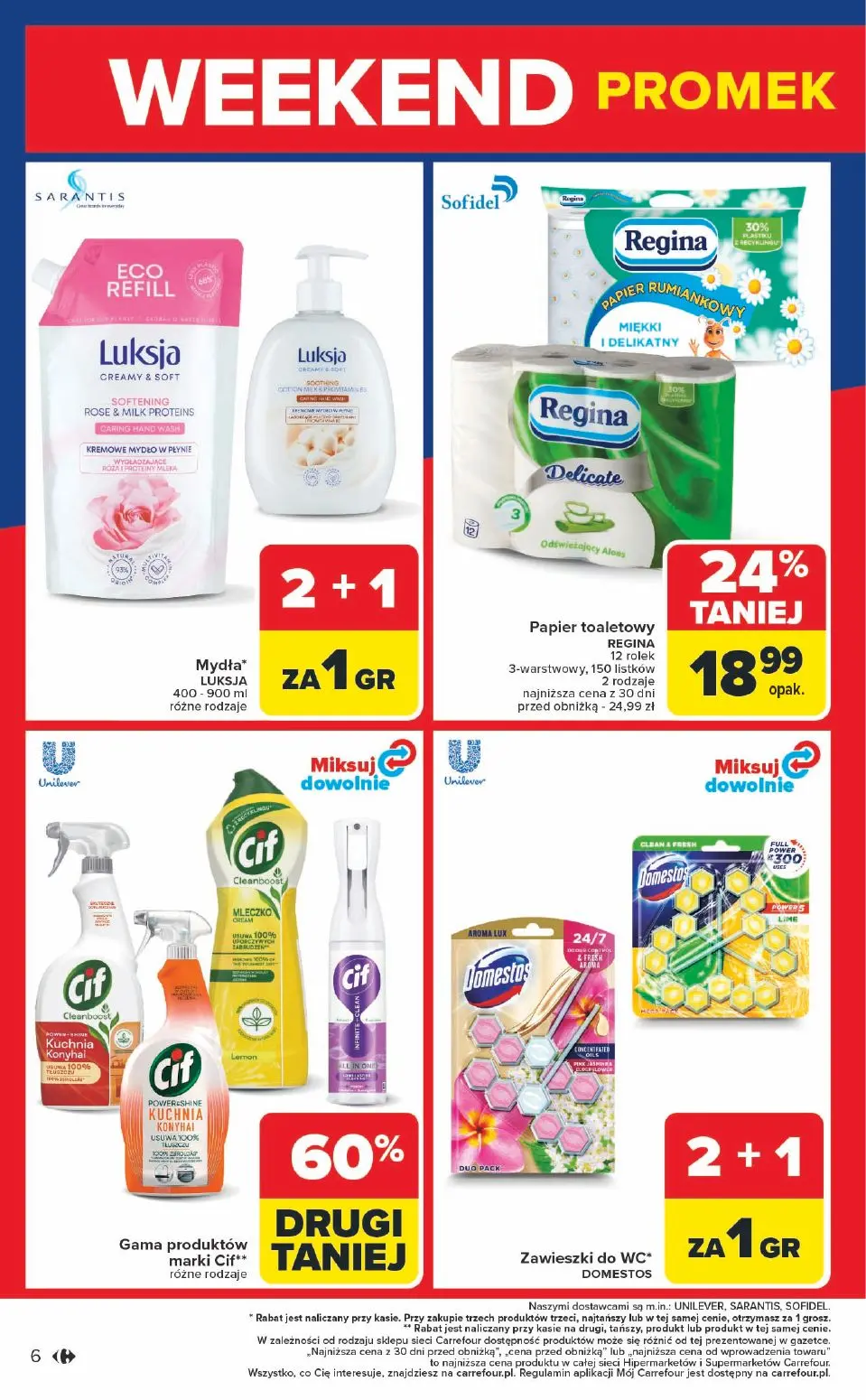 gazetka promocyjna Carrefour Market Weekend od czwartku - Strona 6