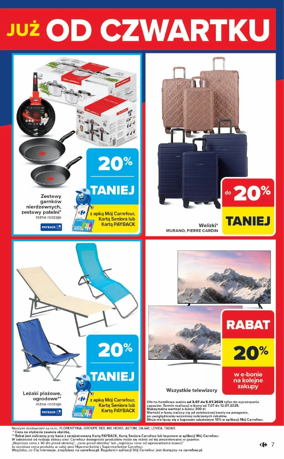 gazetka promocyjna Carrefour Market Weekend od czwartku - Strona 7