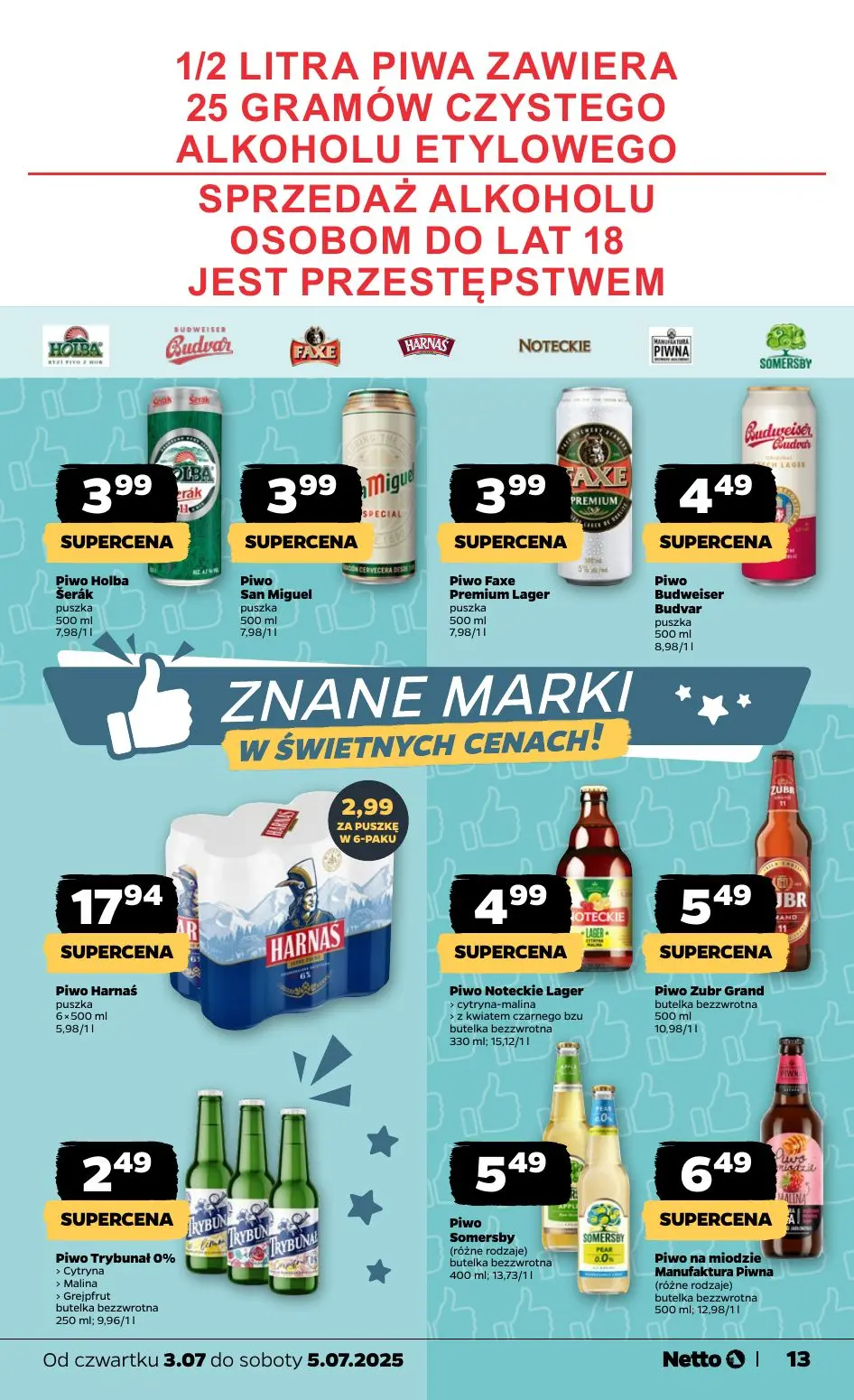 gazetka promocyjna NETTO Świeżo i tanio! - Strona 13
