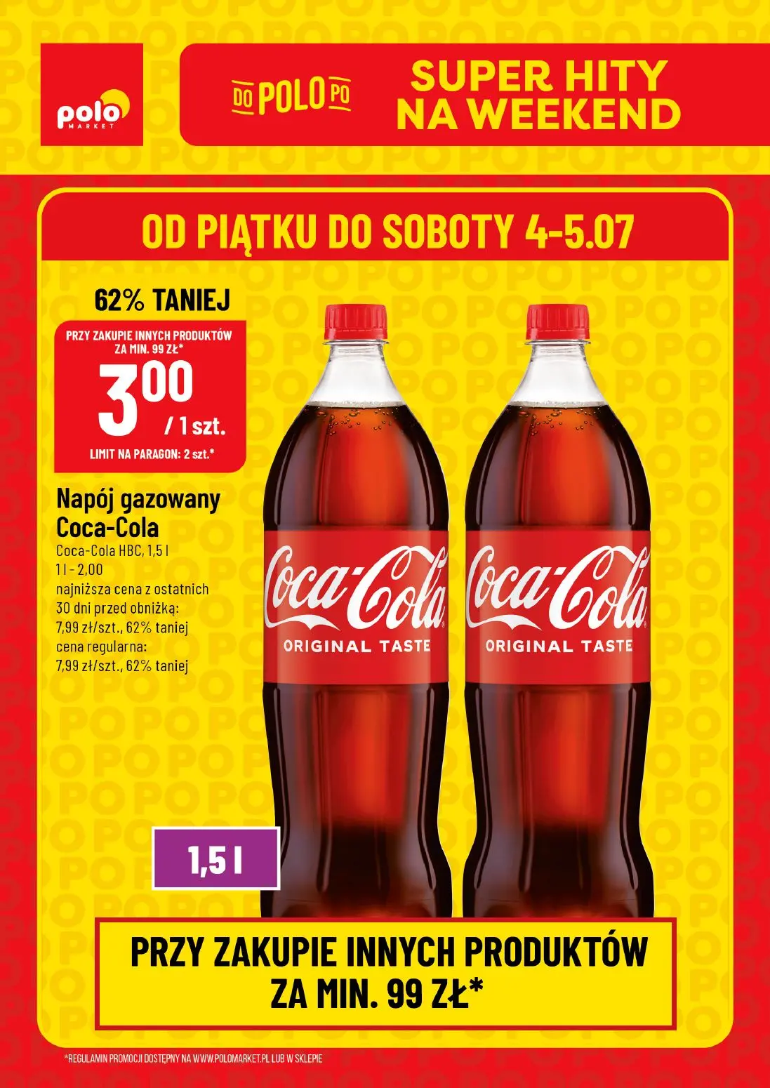 gazetka promocyjna POLOmarket Super hity na weekend - Strona 1