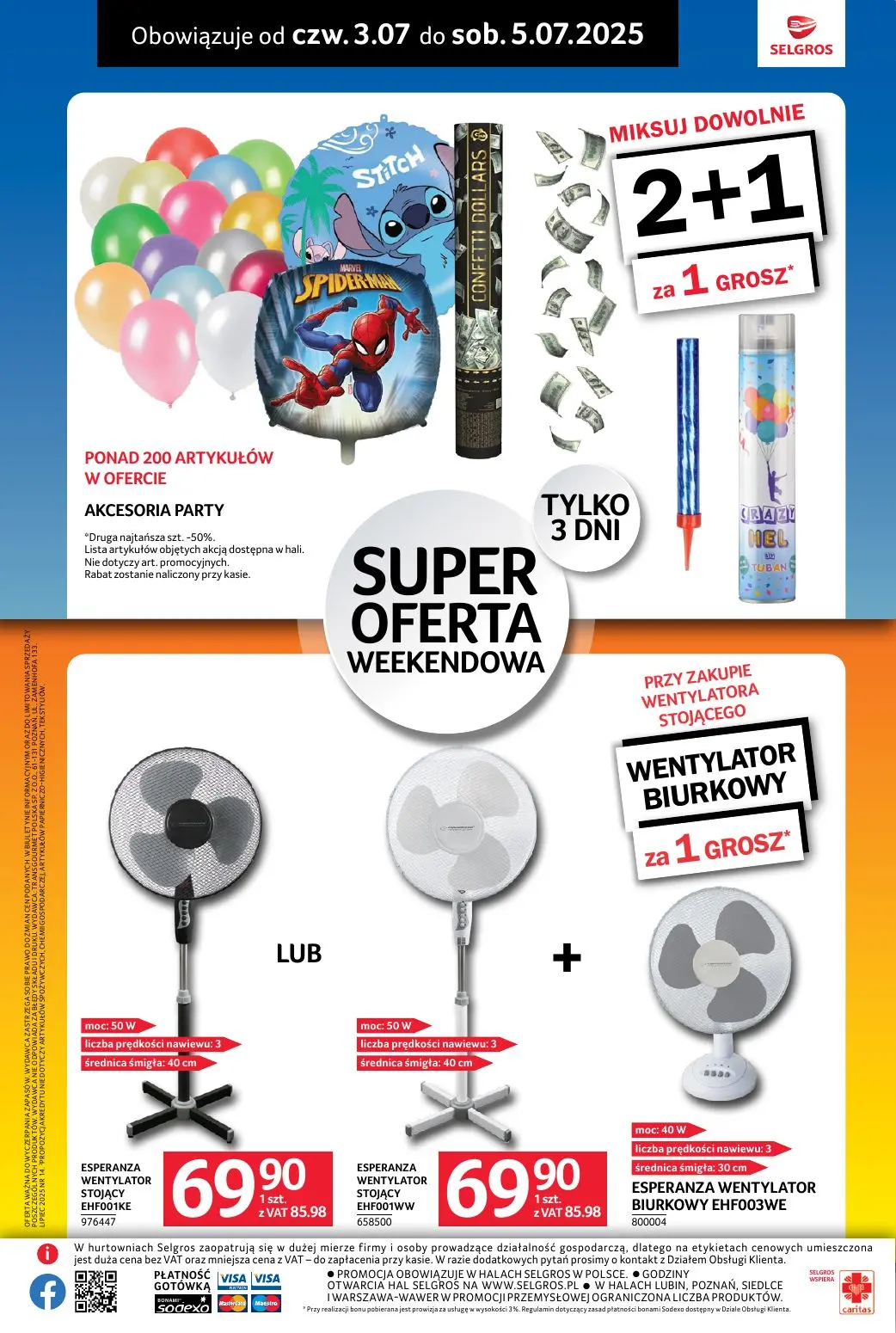 gazetka promocyjna SELGROS Super oferta na 3 dni

 
 - Strona 2