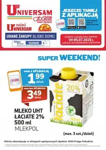 Gazetka promocyjna Społem Praga, ważna od 2025-07-04 do 2025-07-05.