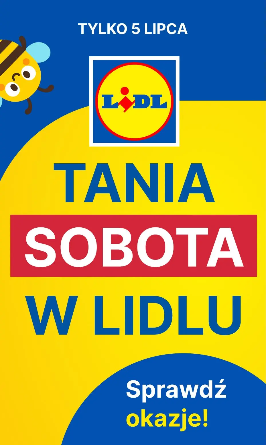 gazetka promocyjna LIDL Tania sobota - Strona 1