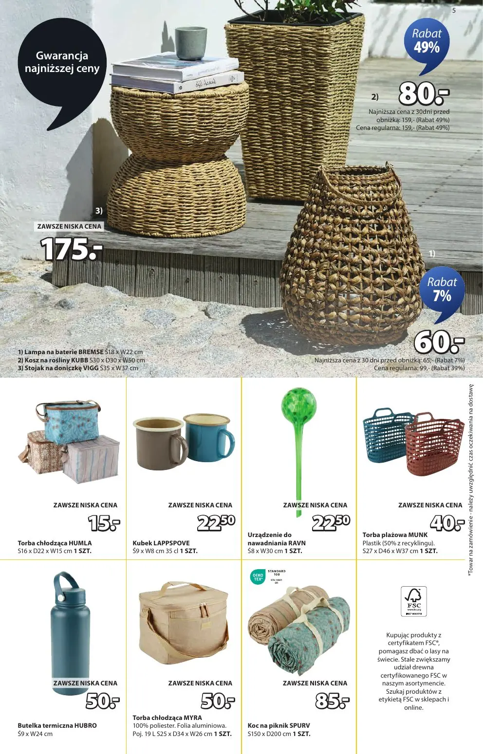 gazetka promocyjna JYSK Wyprzedaż do 60% - Strona 5