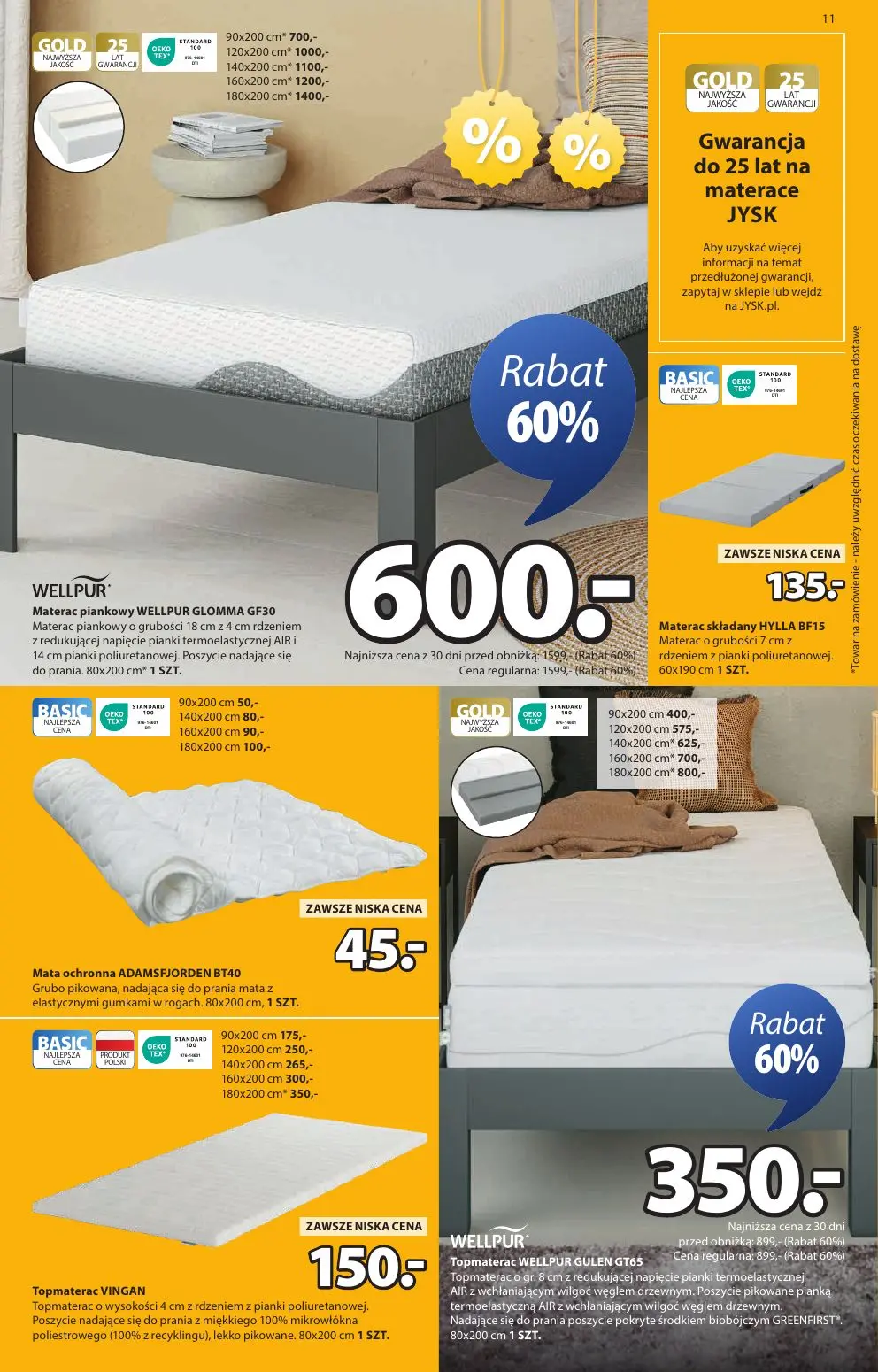 gazetka promocyjna JYSK Wyprzedaż do 60% - Strona 11