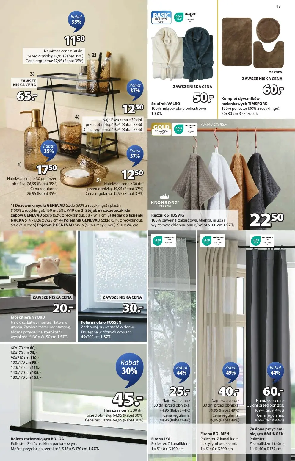 gazetka promocyjna JYSK Wyprzedaż do 60% - Strona 13