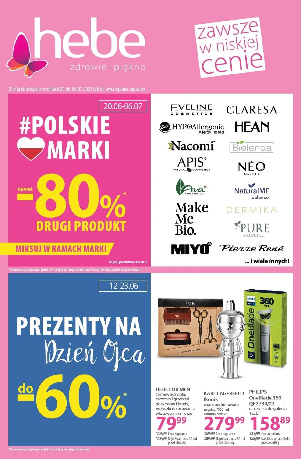 gazetka promocyjna hebe Zawsze w niskiej cenie - Strona 1