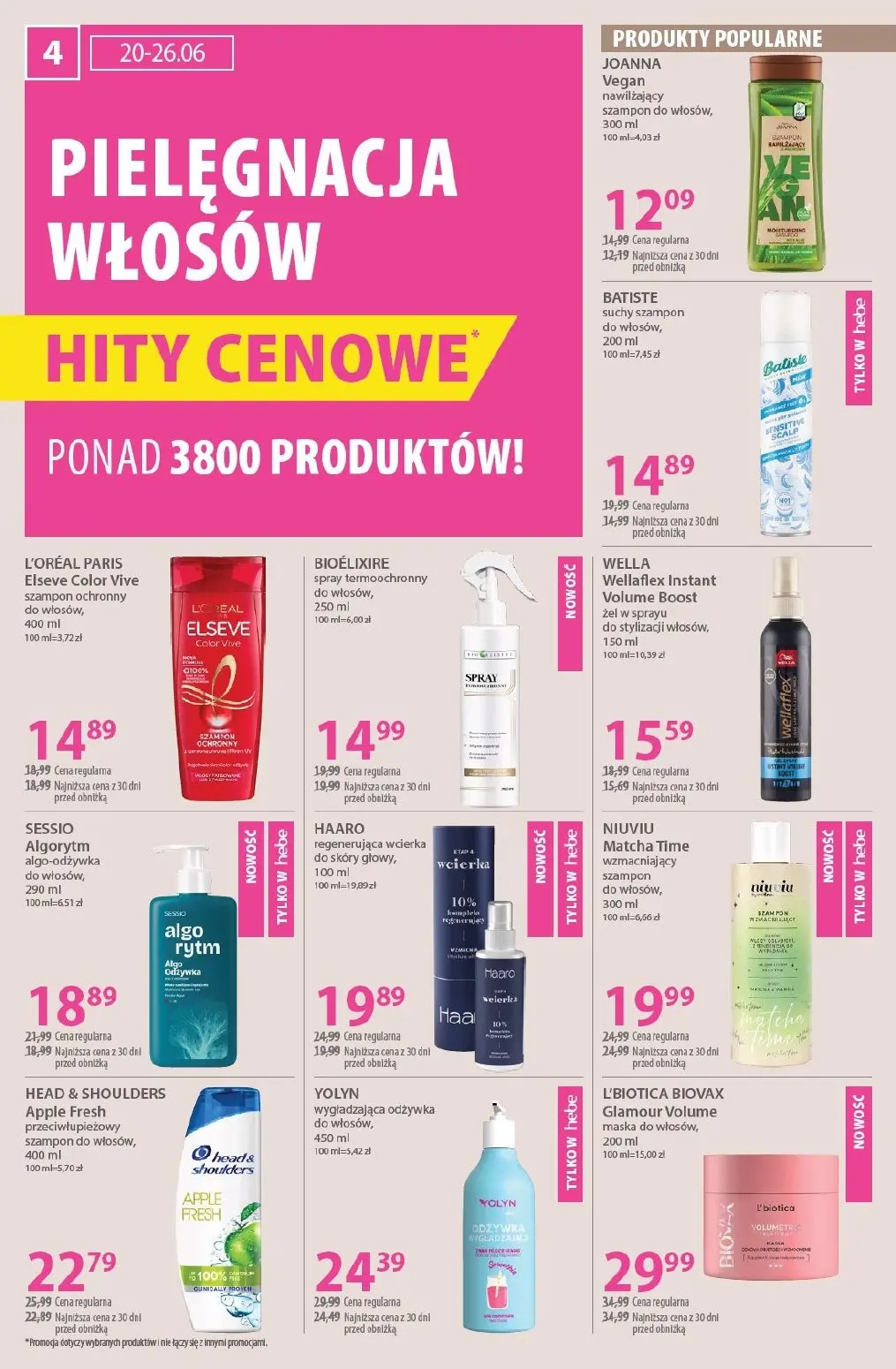 gazetka promocyjna hebe Zawsze w niskiej cenie - Strona 4