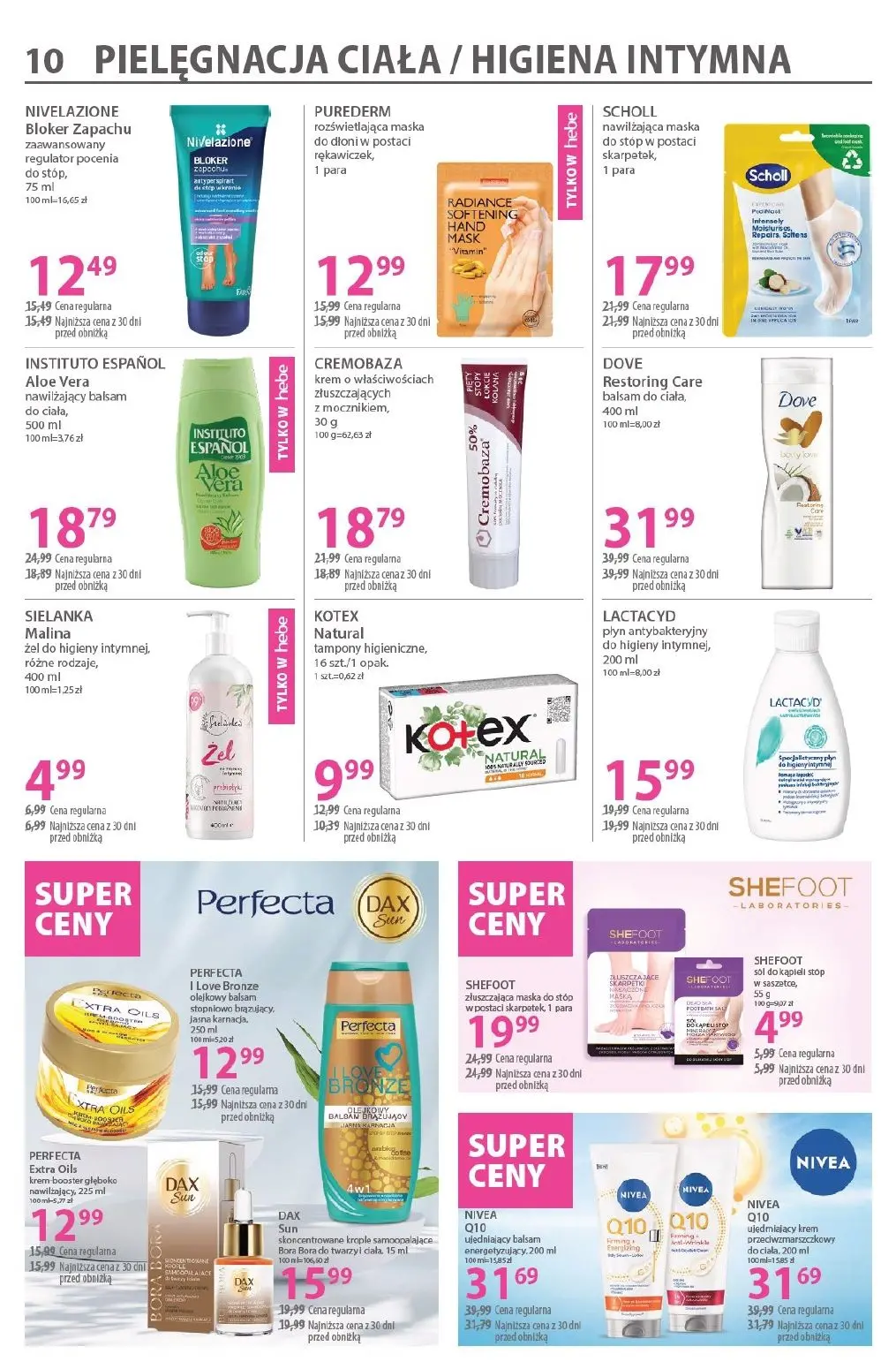 gazetka promocyjna hebe Zawsze w niskiej cenie - Strona 10
