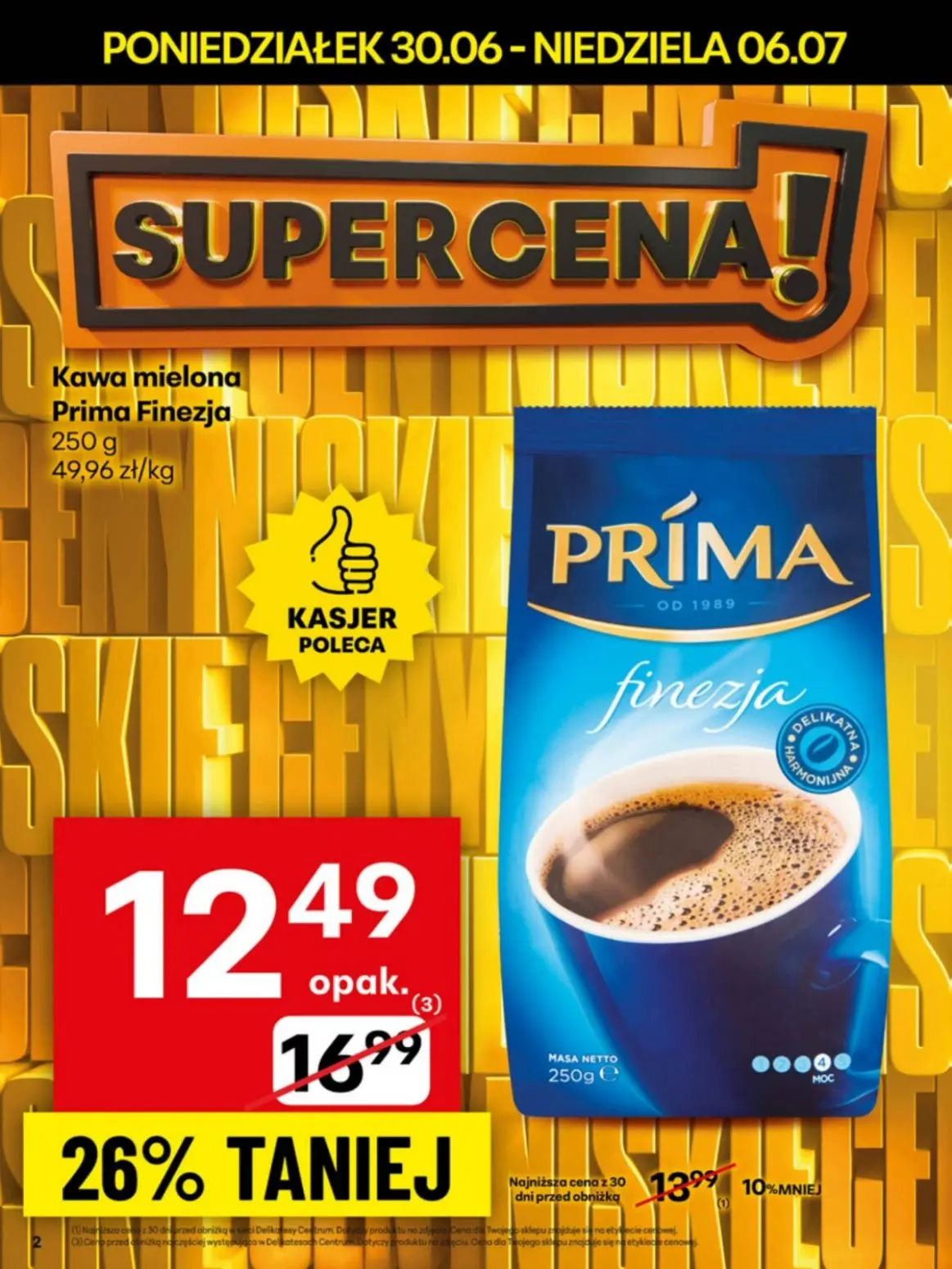gazetka promocyjna Delikatesy Centrum Od poniedziałku - Strona 2