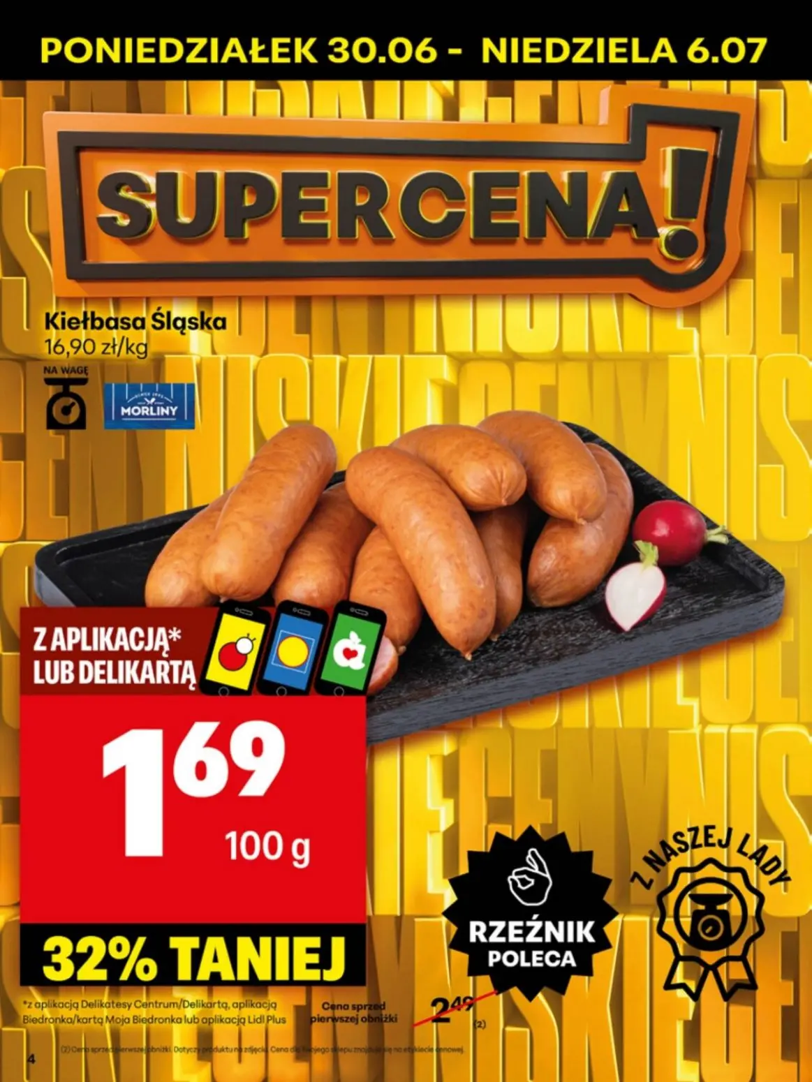 gazetka promocyjna Delikatesy Centrum Od poniedziałku - Strona 4