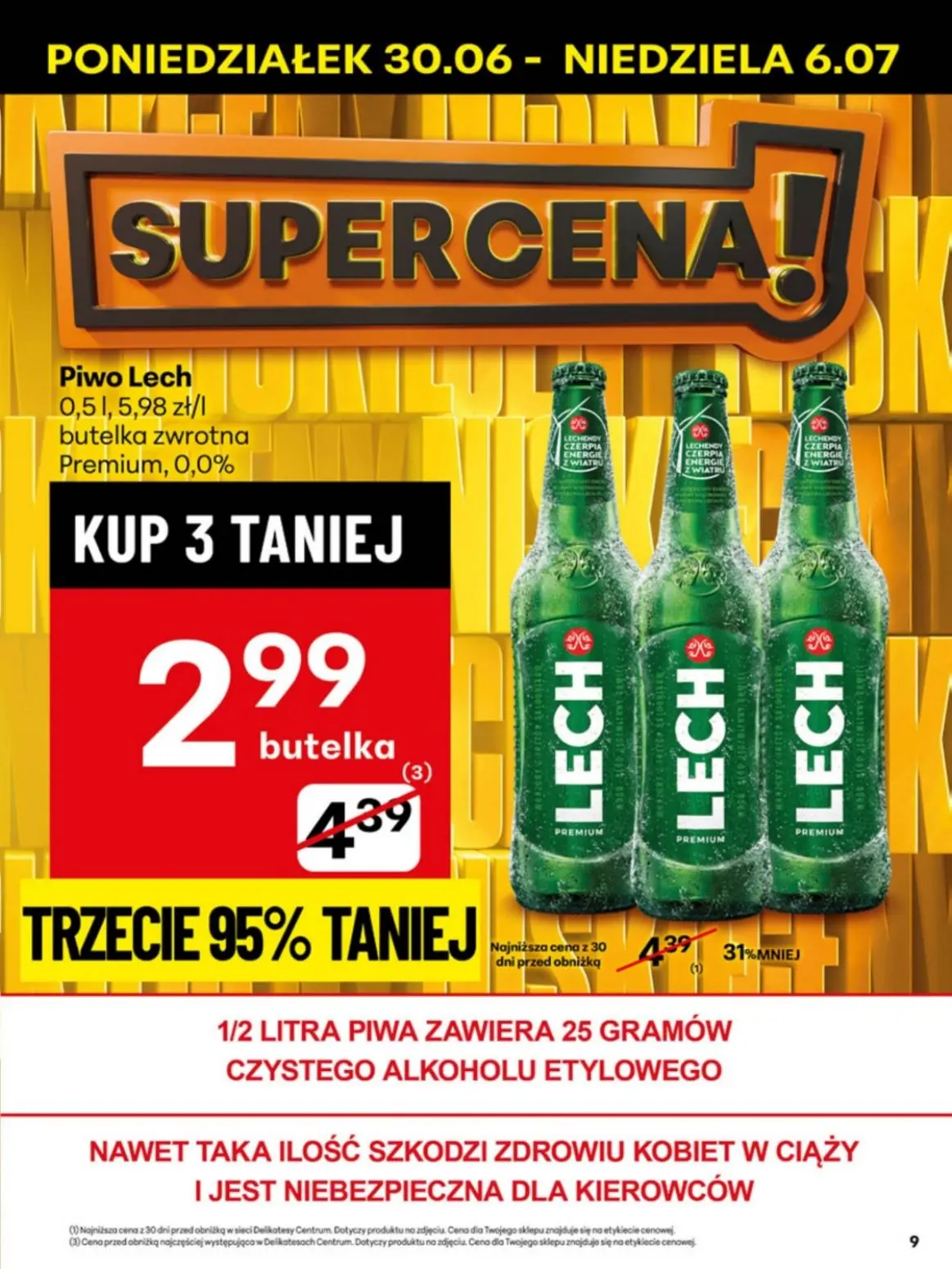 gazetka promocyjna Delikatesy Centrum Od poniedziałku - Strona 9